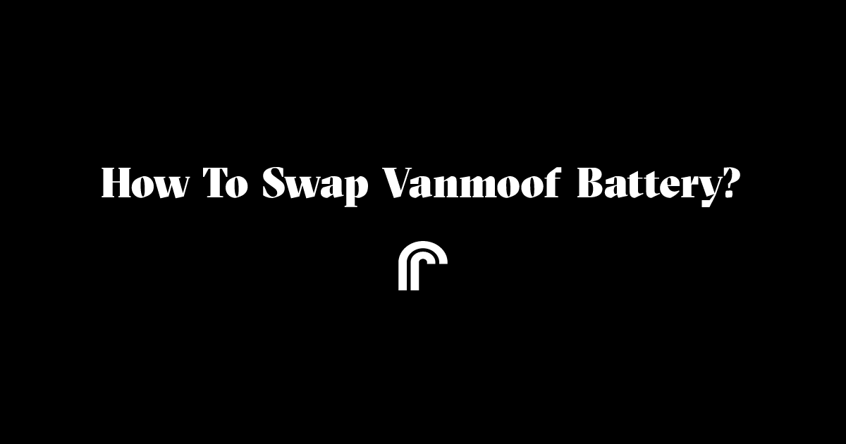 Vanmoof battery clearance replacement