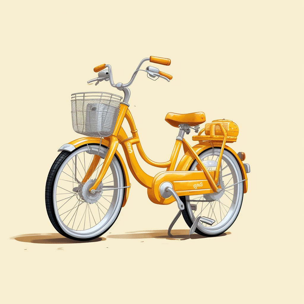 illustration of an eBike
